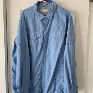 Columbia Omni-Shade UPF 50 Long Sleeve Shirt - XXL